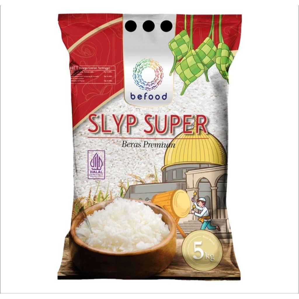 BEFOOD slyp beras super premium 5 kg