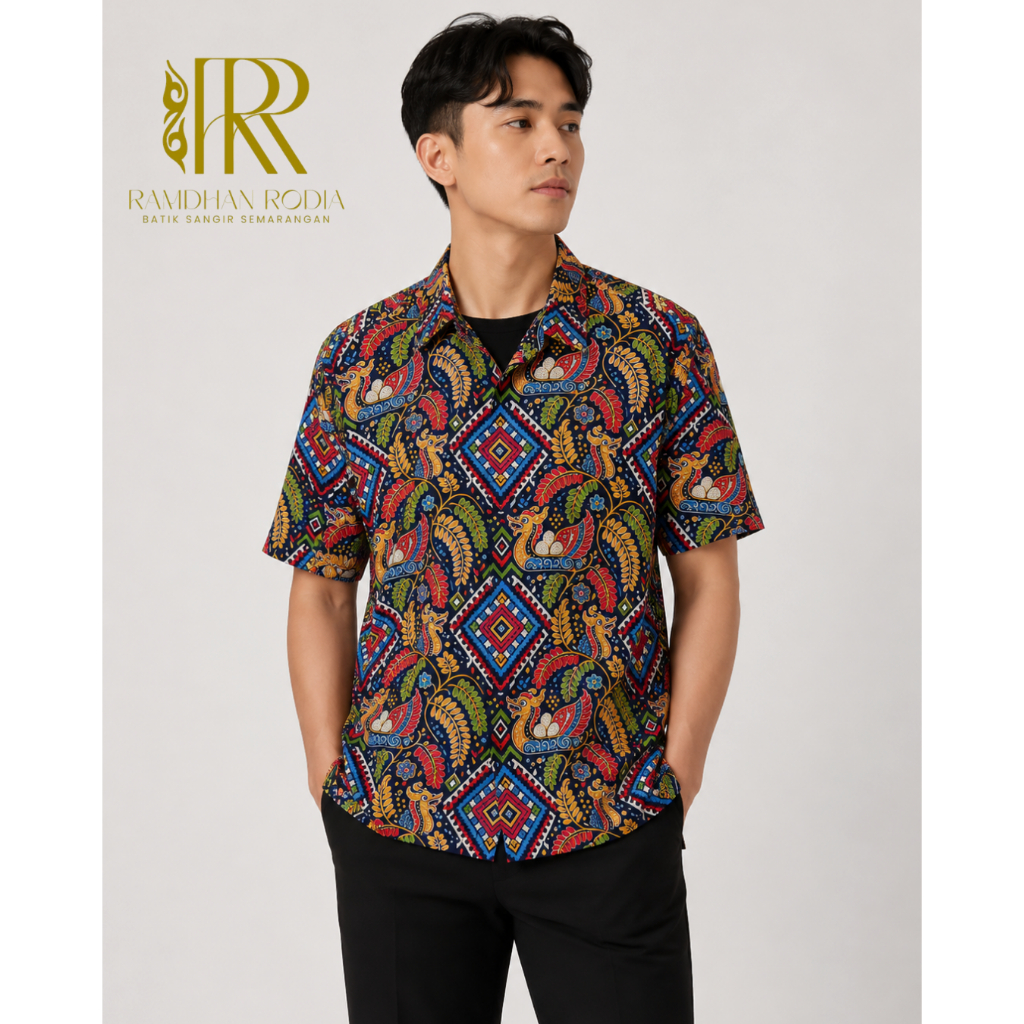 Batik Sangir Semarangan Kofo Warak Pria