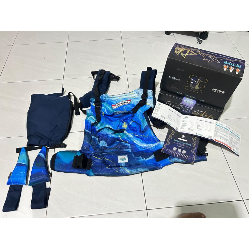 PRELOVED pakai 5x gendongan SSC Activa mark 3 mark III bayiku.id