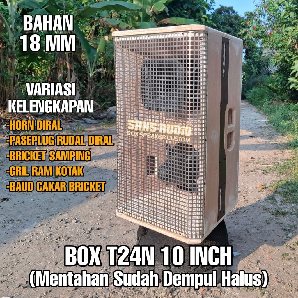 Box t24n 10 inch mentahan