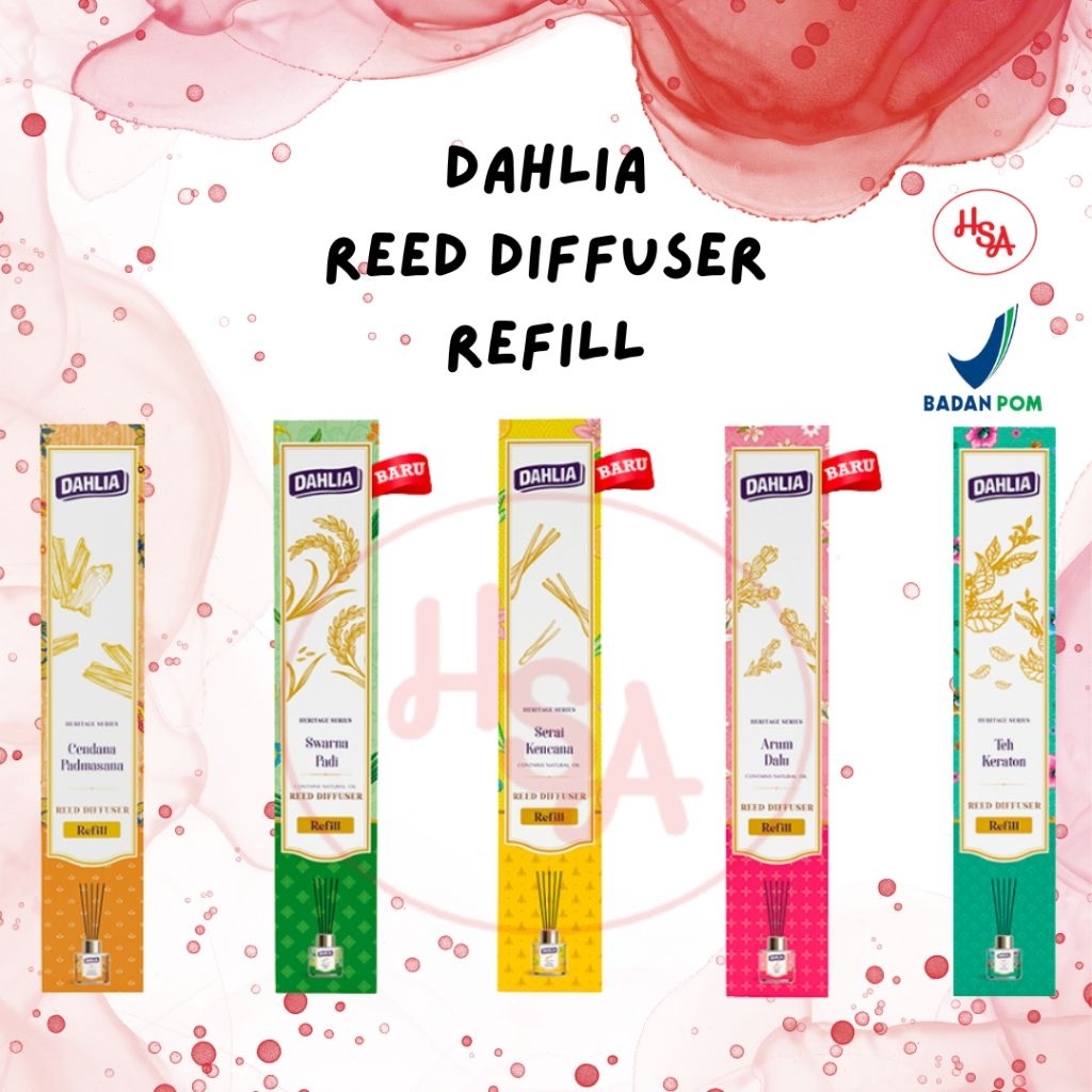 Dahlia Reed Diffuser Refill 30ml