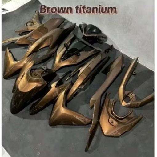 CAT WARNA TITANIUM BROWN JENIS PU  CAT BROWN CAT COKLAT CAT MOTOR CAT MOBIL CAT CUSTOOM