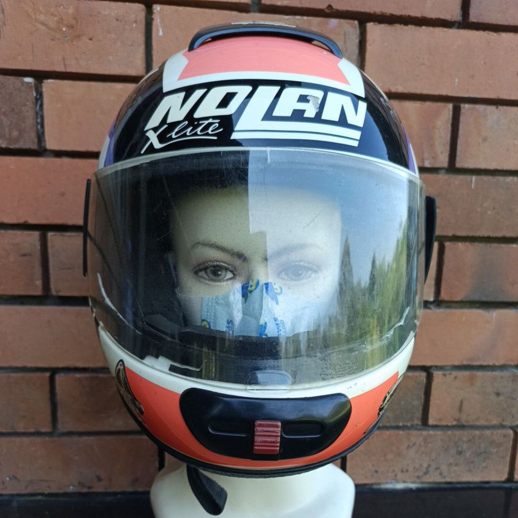 Helm NOLAN ROLIS REGGIANI original klasik jadul