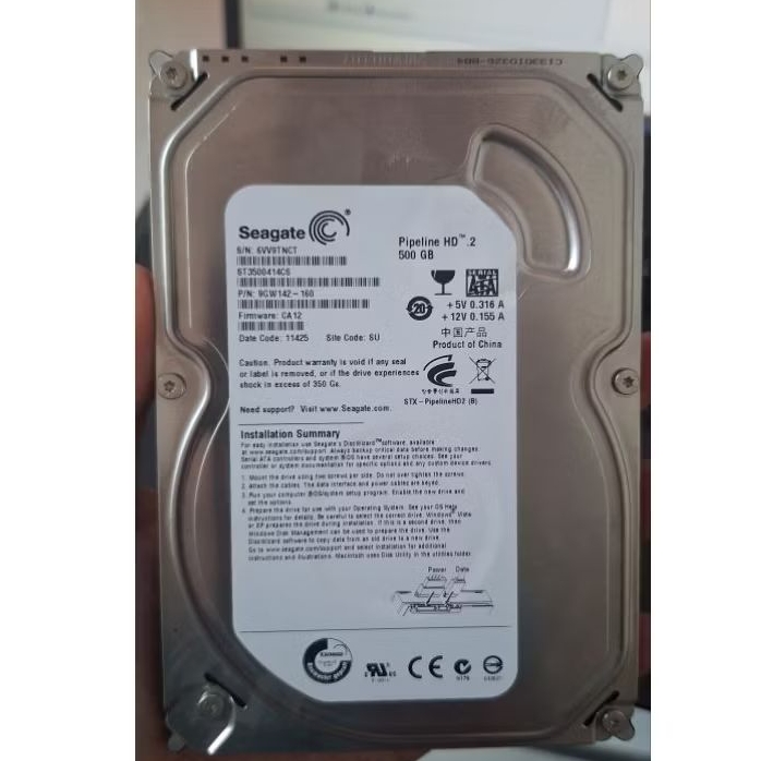 Hardisk Seagate 500GB