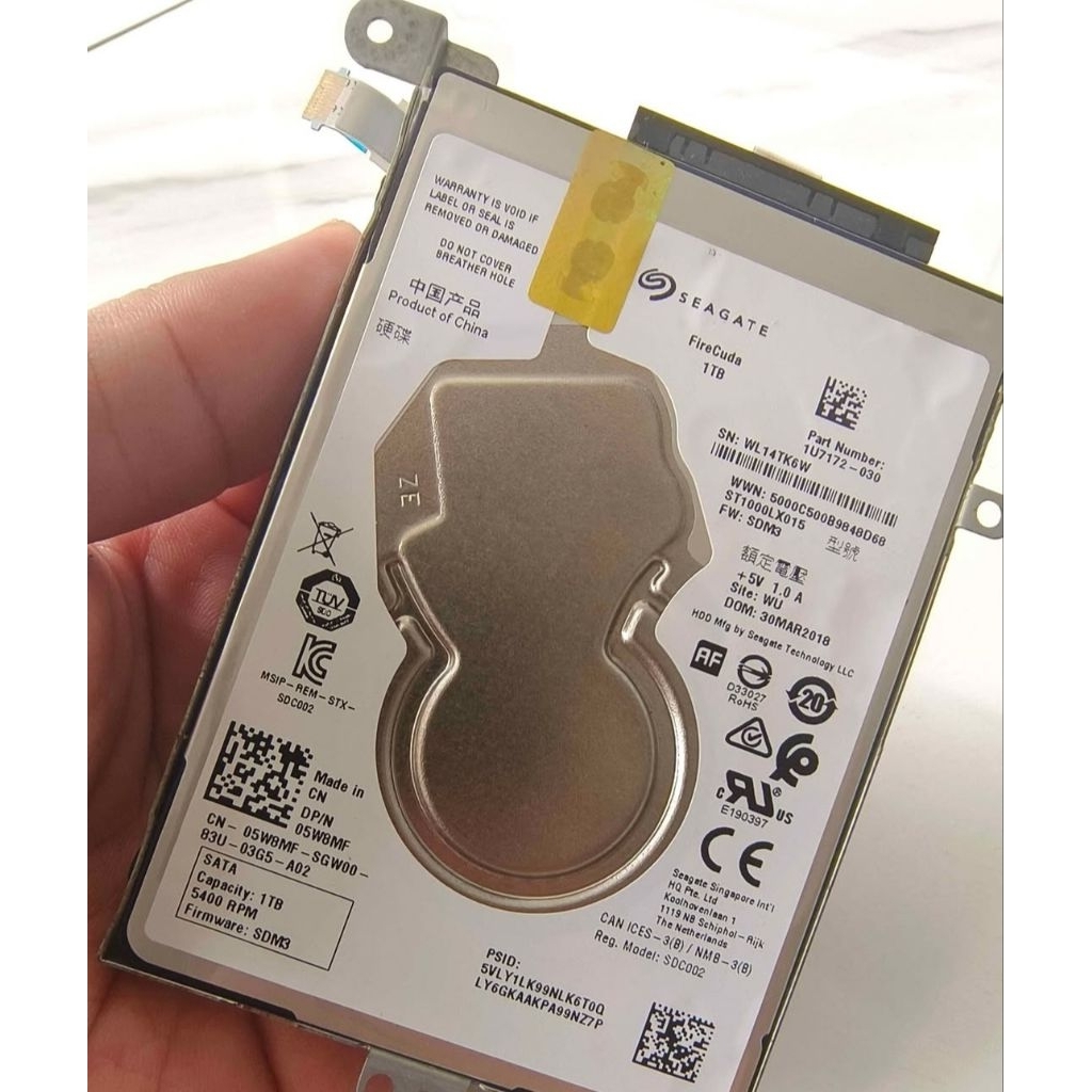 SSHD / HDD seagate firecuda 1TB 2.5in