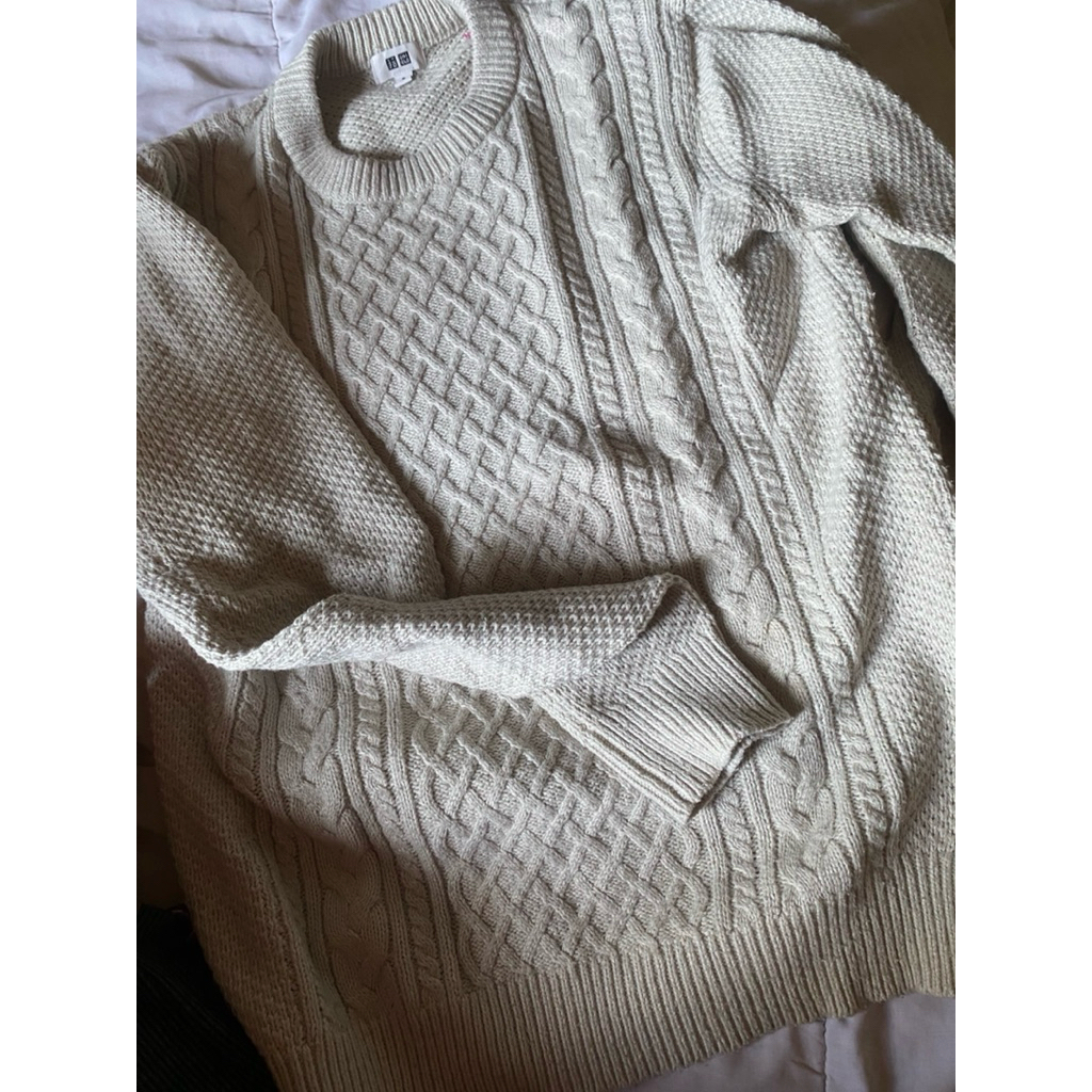 preloved sweater uniqlo original store no minuss beli di mall lw pekanbaru