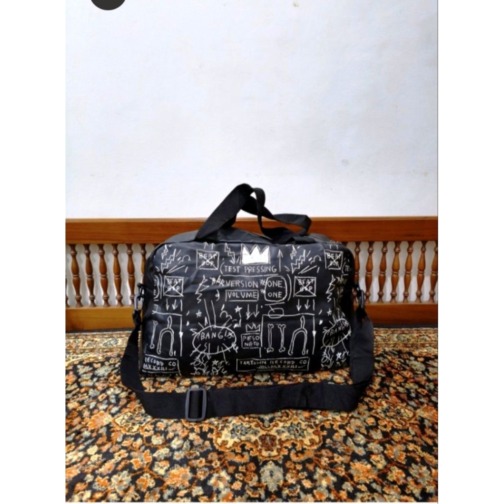 Tas duffle bag jean Michel basquiat