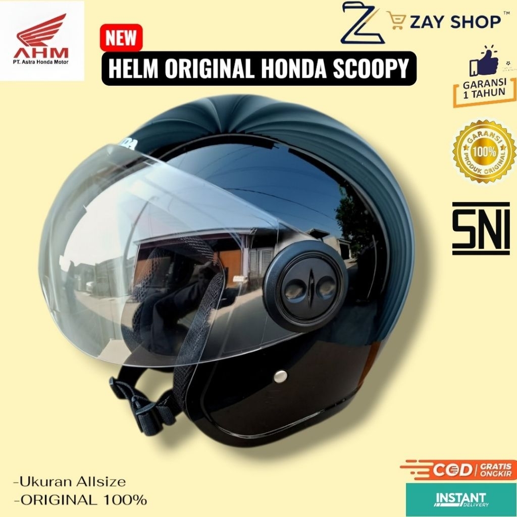 HELM ORIGINAL HONDA SCOOPY