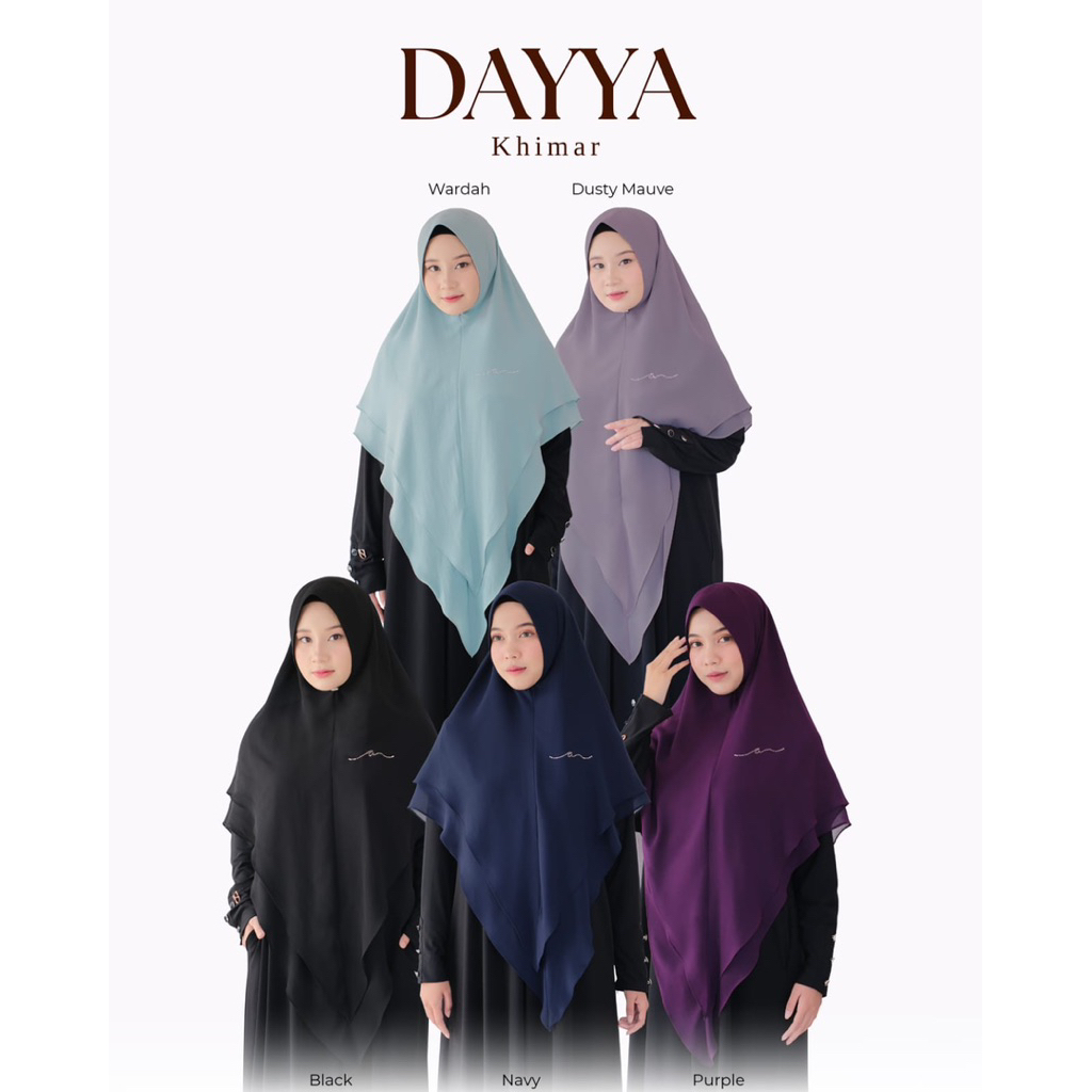 KHIMAR DAYYA BY ALBARIZK UMMA /KHIMAR CERUTY PREMIUM/KHIMAR ALBARIZK