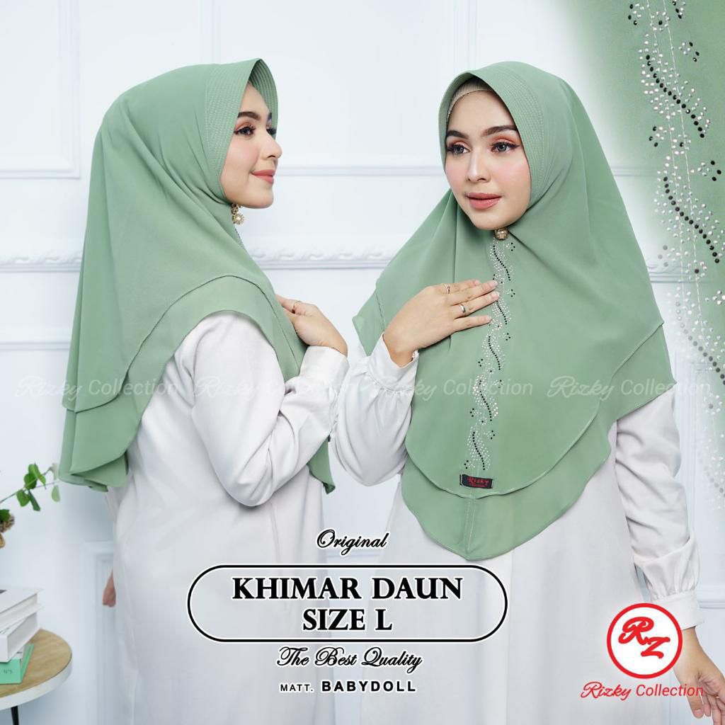 HIJAB RIZKY KHIMAR DAUN // HIJAB INSTAN CERUTY // HIJAB PAYET INSTAN  // HIJAB GROSIR MURAH