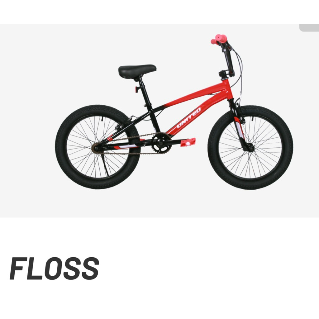 Sepeda 20 Bmx united Floss dan 20 Bmx United Dbased