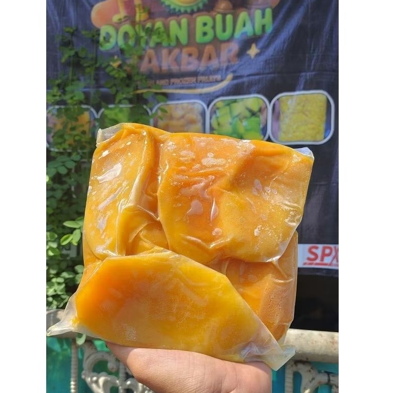 Mangga Frozen Harumanis untuk jus smoothies toping mango