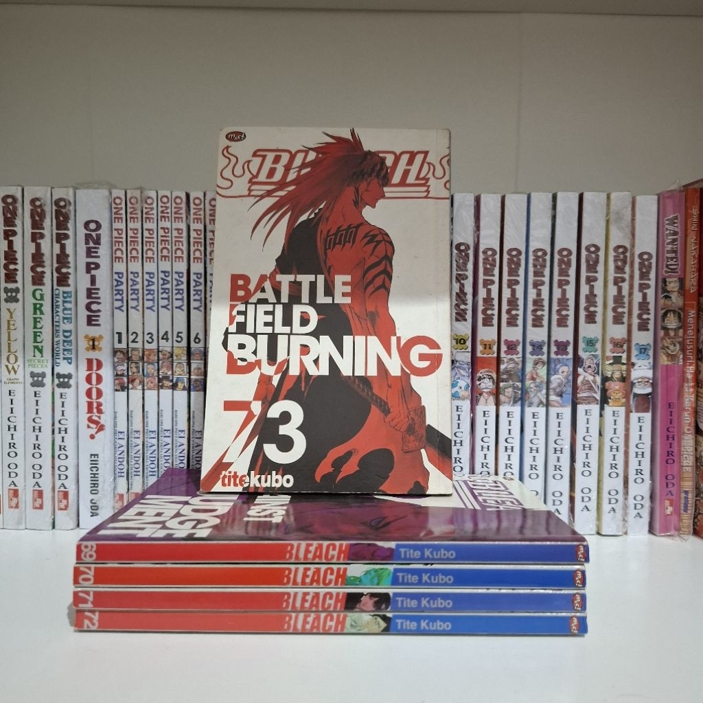 Komik Bleach 69, 70, 71, 72, 73 by Tite Kubo