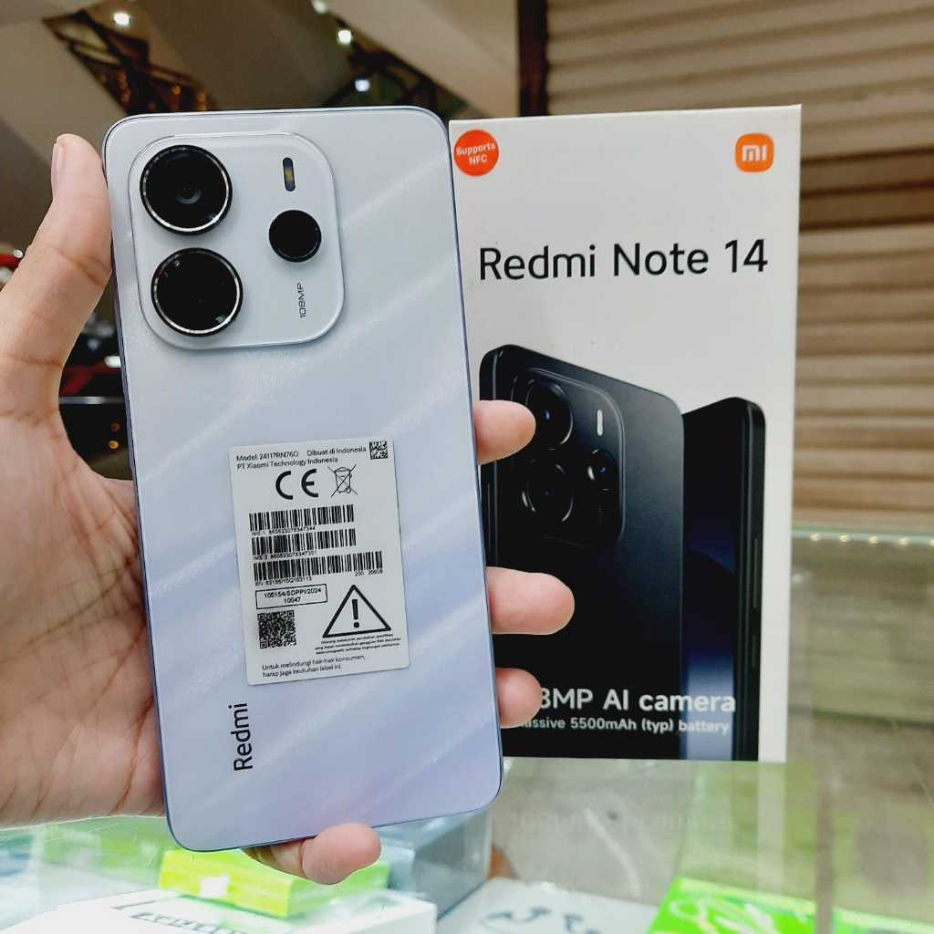 Redmi Note 14 8/256 GB - Bekas Garansi Resmi - Second
