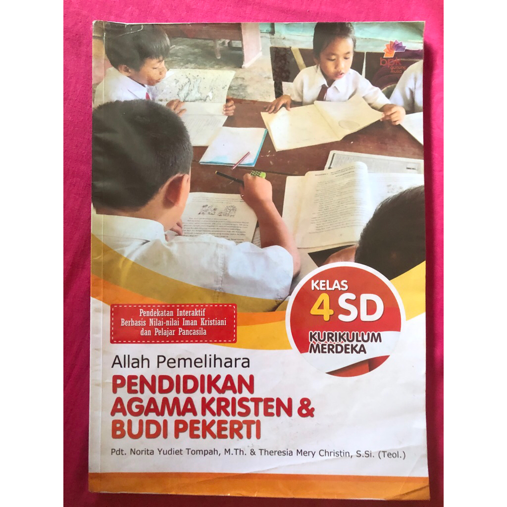 Agama Kristen kelas 4 kurikulum merdeka
