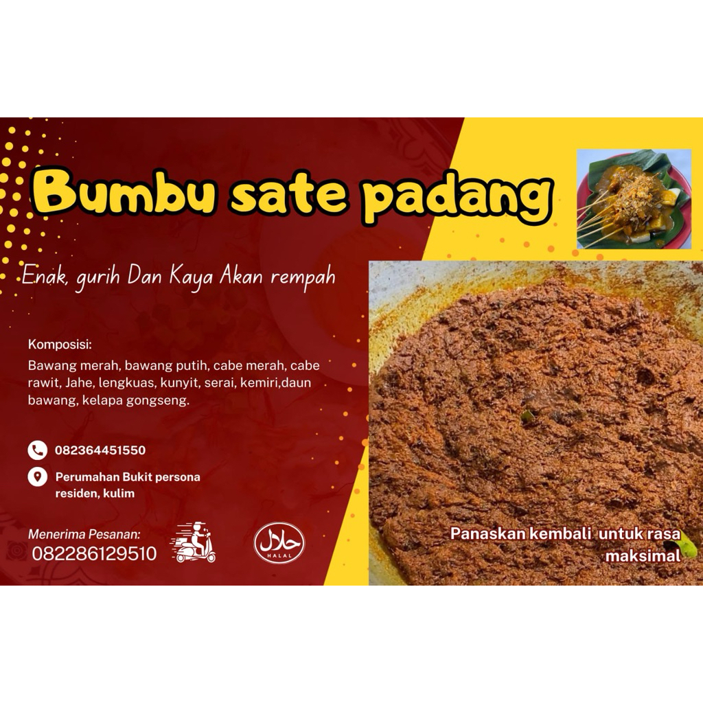 bumbu kuah sate padang