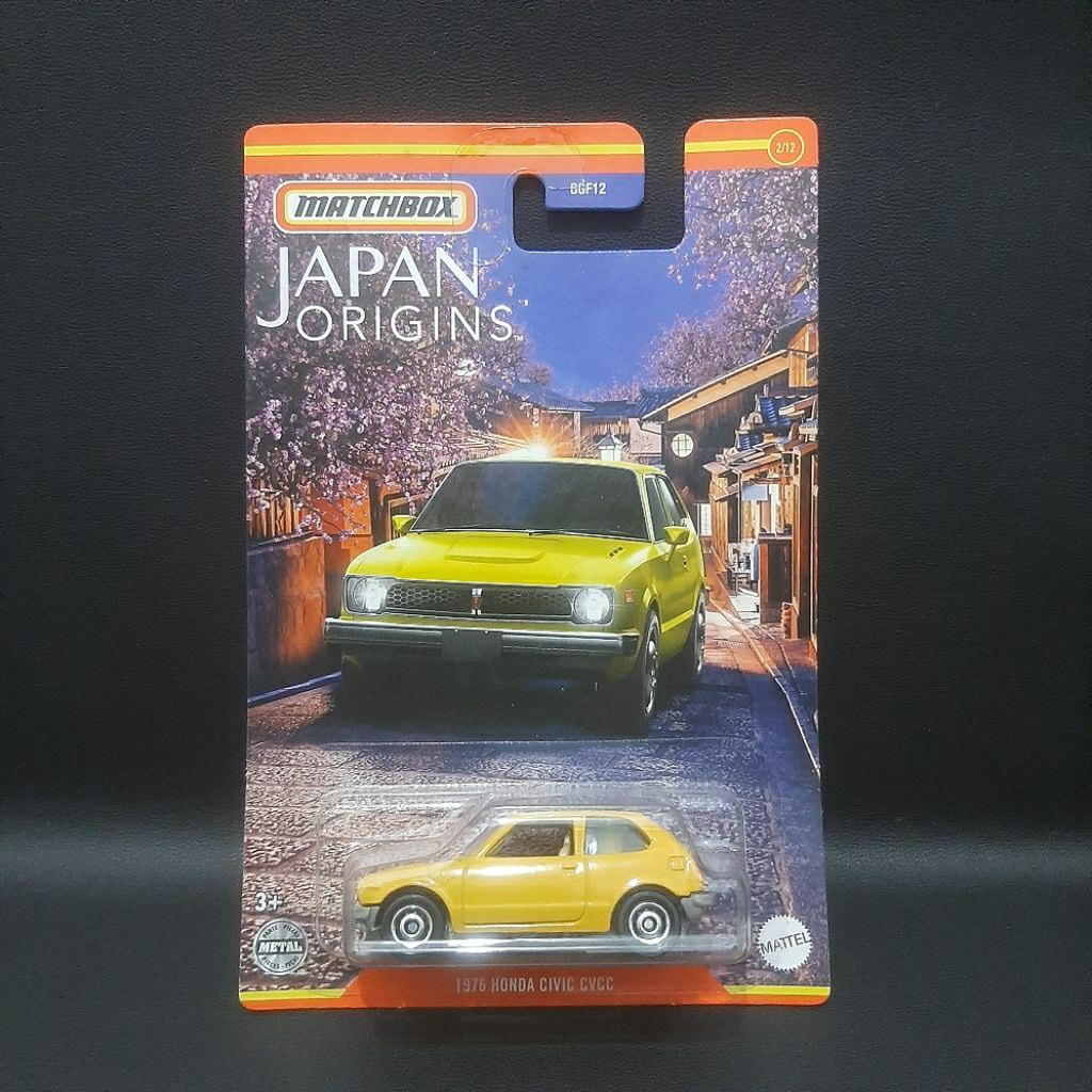 Matchbox 1976 honda civic cvcc