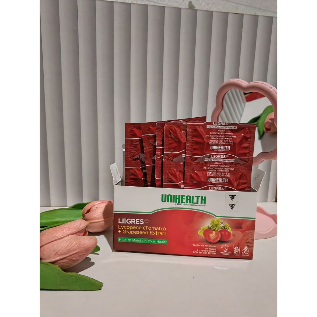 {BARU} Unihealth legres isi 30 kapsul