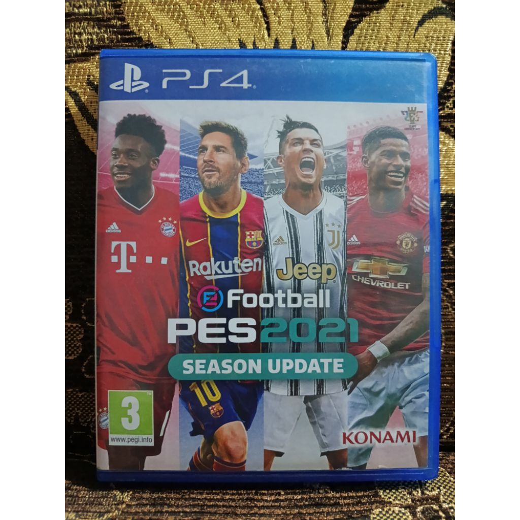 BD KASET PES 2021 SECOND PS4 PS5
