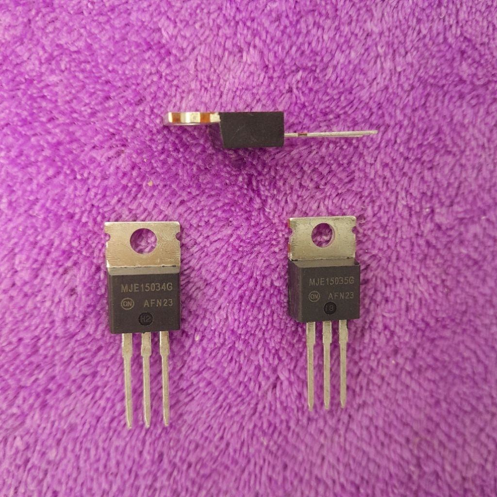 Transistor mje15034 mje15035 mje 15034 mje 15035 original 1set