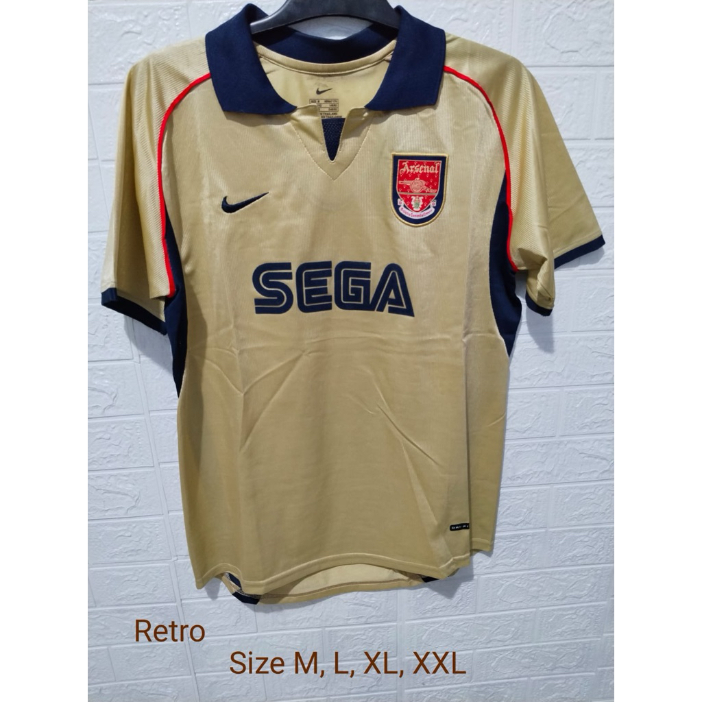jersey Arsenal Away Retro l2001-2002 Nike