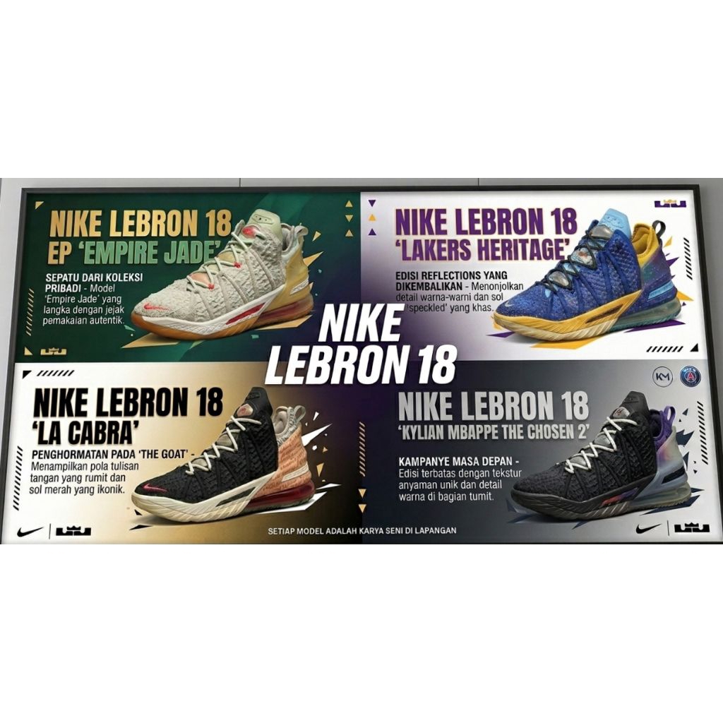 Sepatu Basket Lebron 18