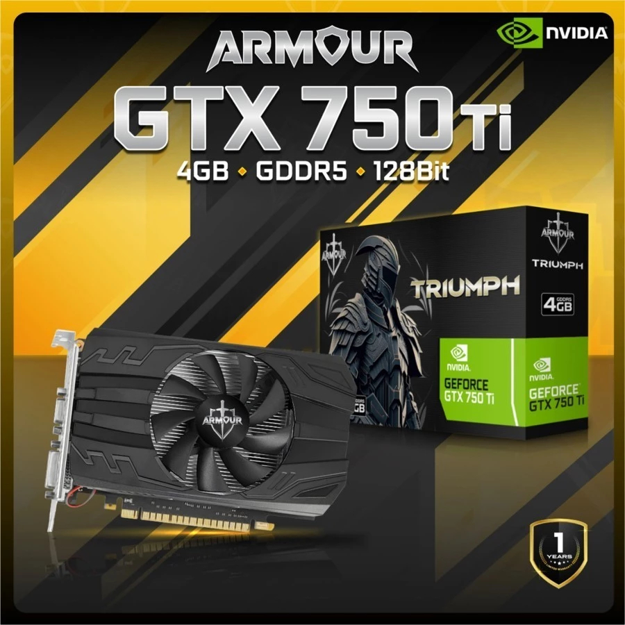 Vga Armour GTX 750Ti 4GB / GTX 750 Ti 4GB DDR5