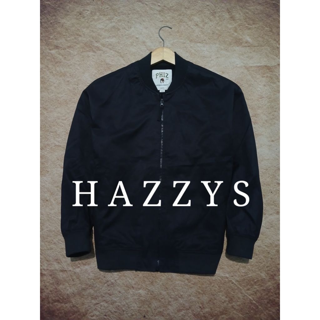Jaket bomber HAZZYS katun kanvas bekas pakai