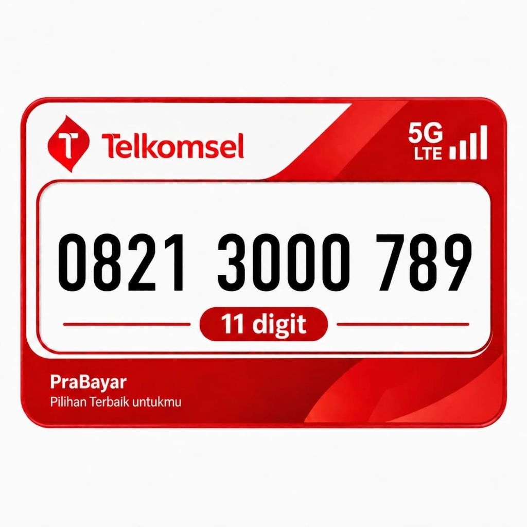 Nomor cantik 11digit simpati Telkomsel