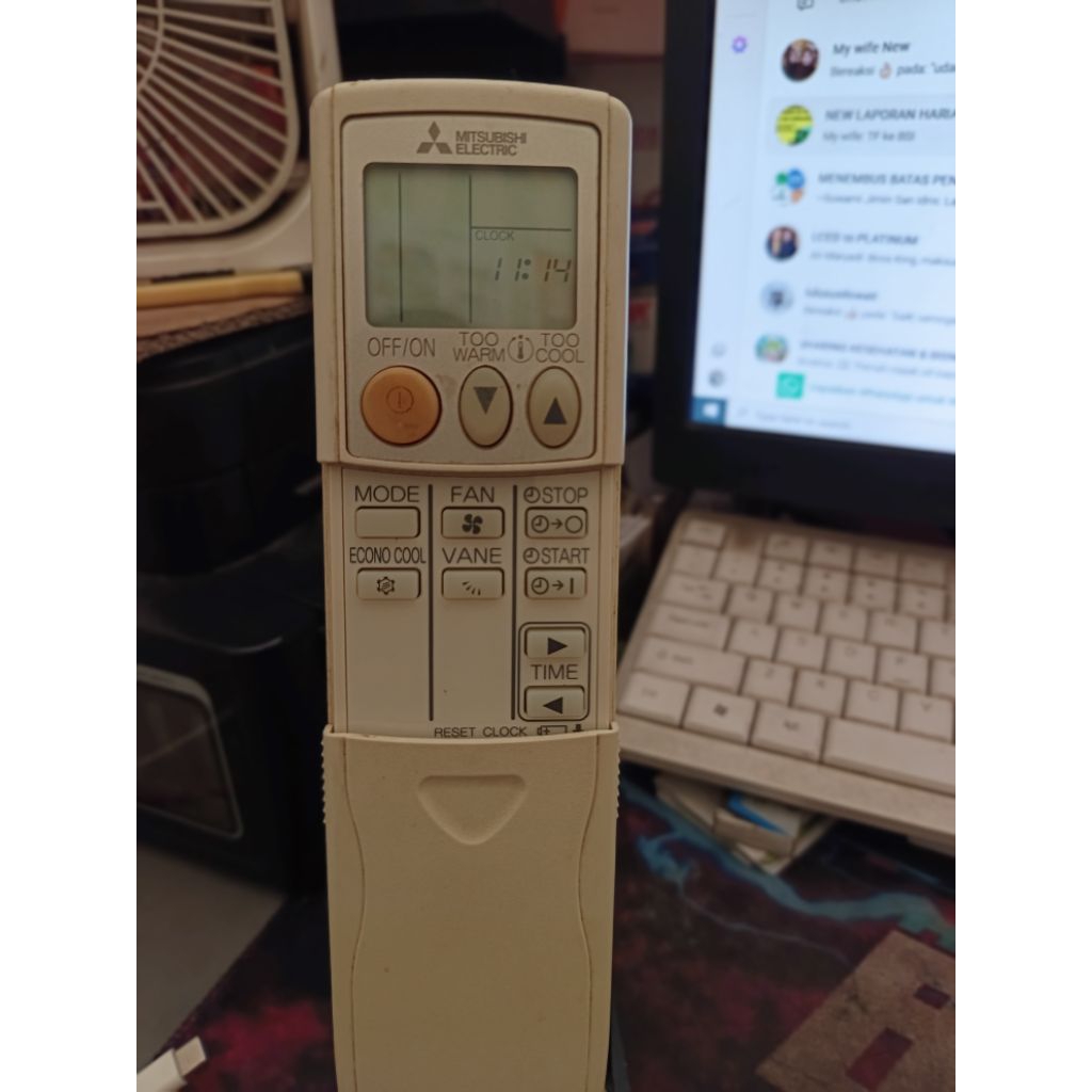 Original Remote AC 1 PK Mitsubishi Inverter