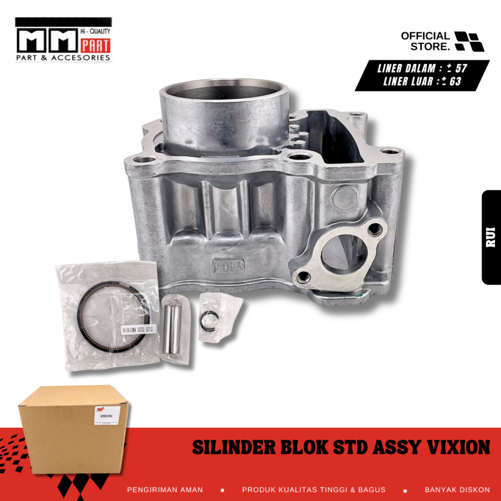 SILINDER BLOK STD ASSY VIXION 3C1 - SILINDER BLOK ASSY SEHER SET VIXION 3C1
