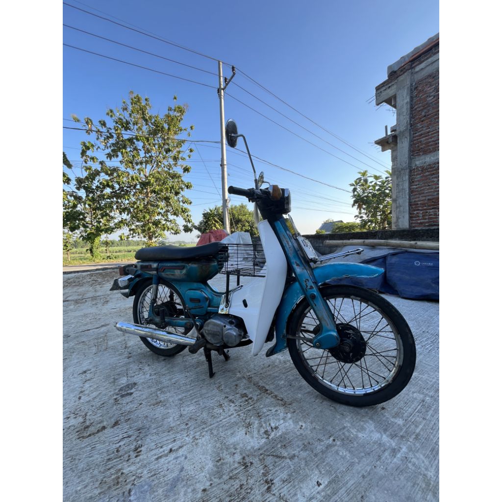 yamaha v80 v75 yamaha v seris yamaha v80 biru original