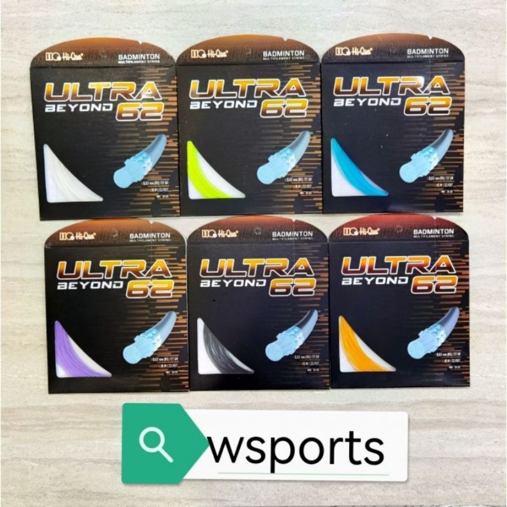 Senar Badminton HiQua ULTRA BEYOND 62 ORIGINAL