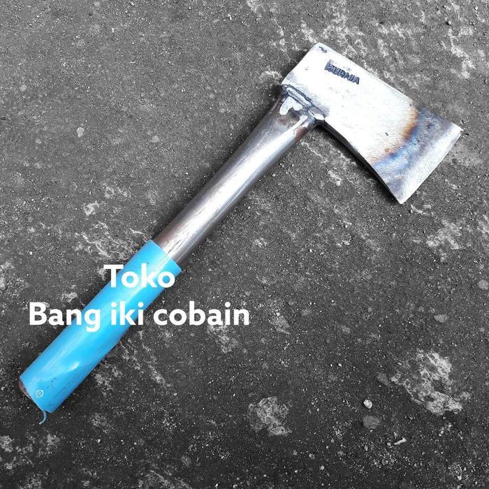 Kampak Baja Per Gagang Pipa Besi Kapak Baja