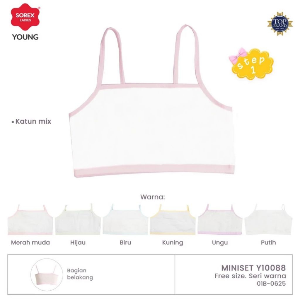 Miniset Sorex Y10088 / Miniset Sorex Young Step 1 / Miniset Anak Sorex Tali Kecil