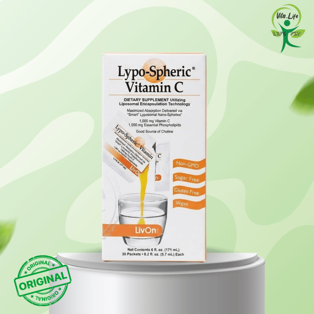 Lypo-Spheric Vitamin C Liposomal Original Suplemen Vitamin C Premium