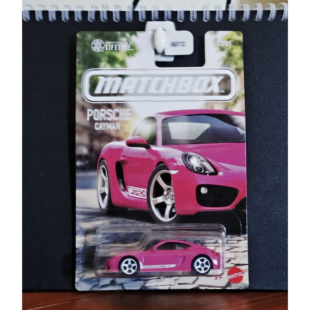 Matchbox "Porsche Cayman Pink" Original Mattel Diecast - 1:64
