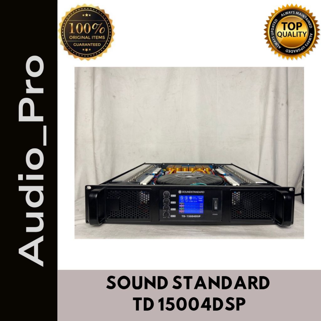 Power Amplifier Sound Standard TD 15004 DSP Power Amplifier  Sound Standard TD15004 DSP Power Amplif