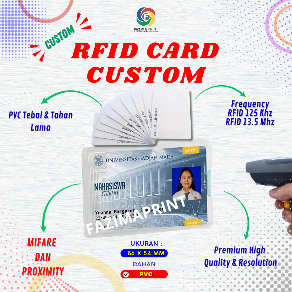 CETAK ID CARD RFID / CETAK KARTU RFID / CETAK KARTU ACCESS