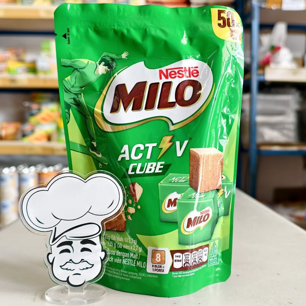 Milo Activ Cube Isi 50 Cube / Milo Activ Cube Pouch Isi 50 Cube