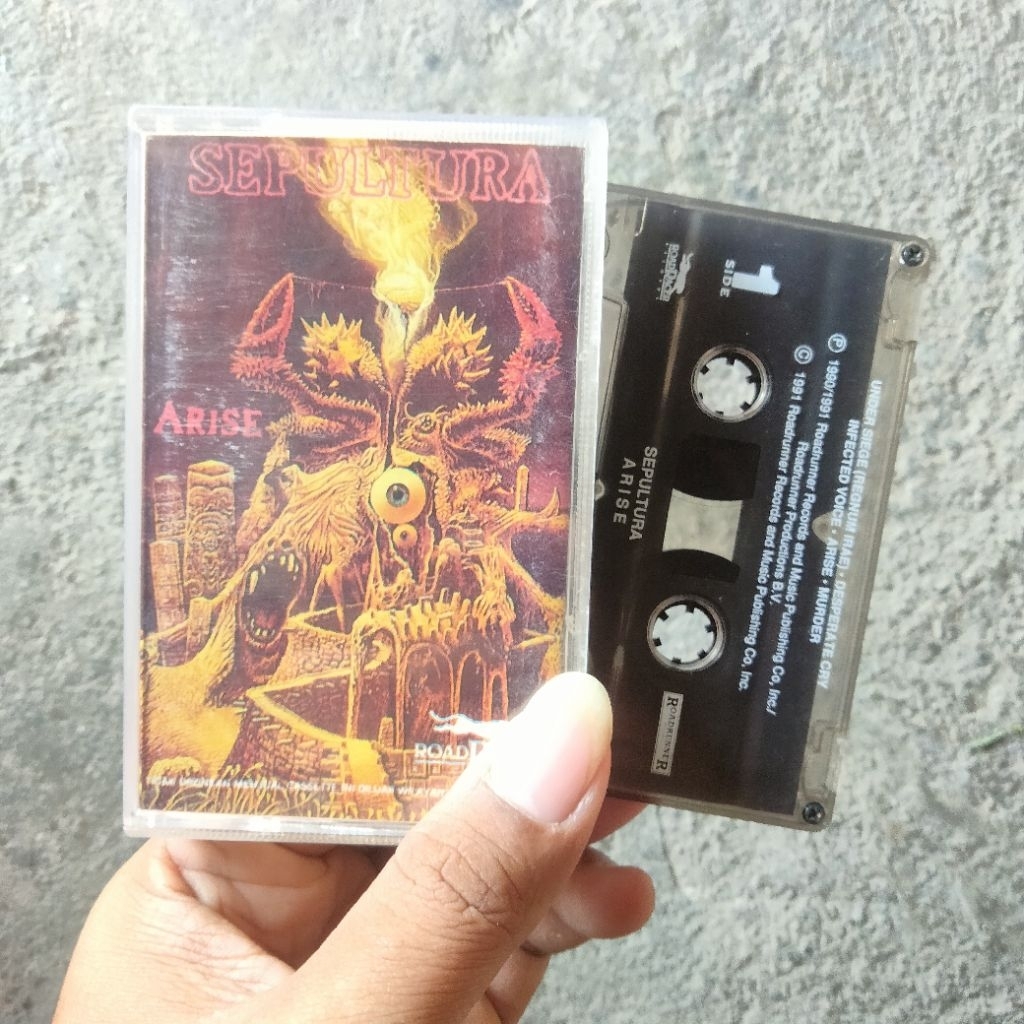Kaset Pita Sepultura - Arise