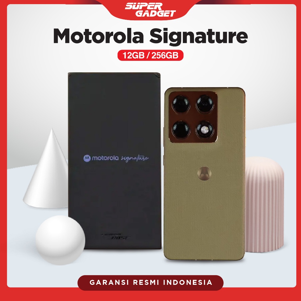 Motorola Signature 5G NFC 12/256 GB Smartphone 12GB RAM 256GB ROM MotoAI