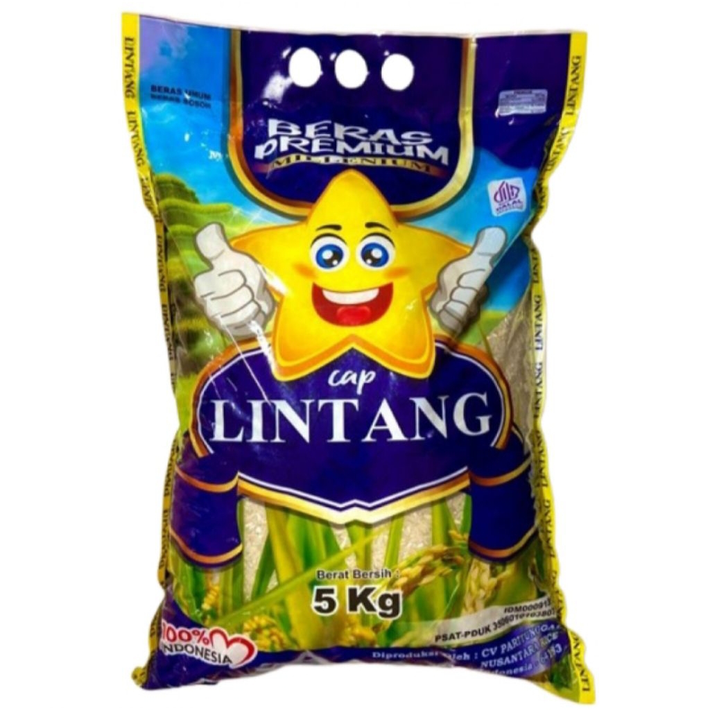 Cap Lintang Biru Beras Premium 5 kg