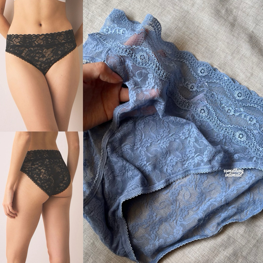 Triumph by Wacoal B.tempt Leonore Lace Kiss Sheer Panty Brief Celana Dalam