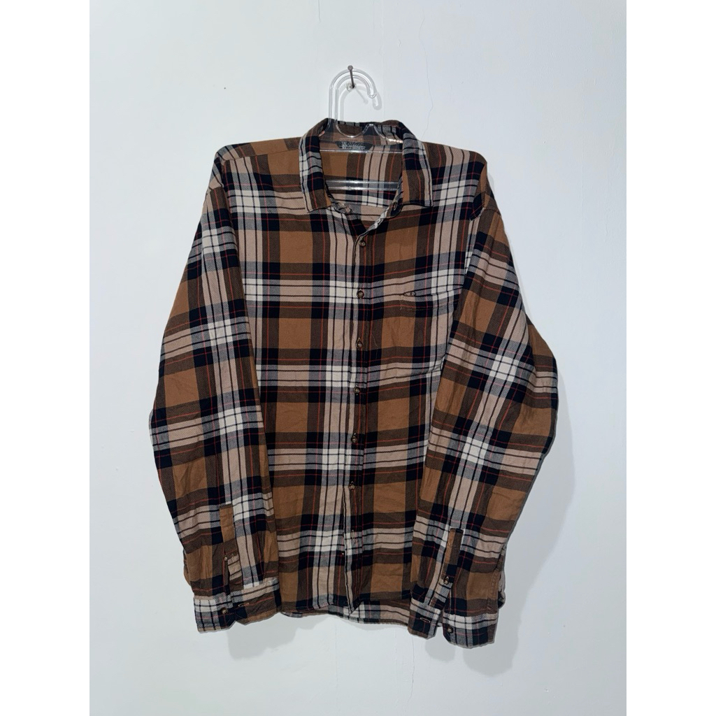 PRELOVED_Larusso Kemeja Flanel Pria Uk. XXL