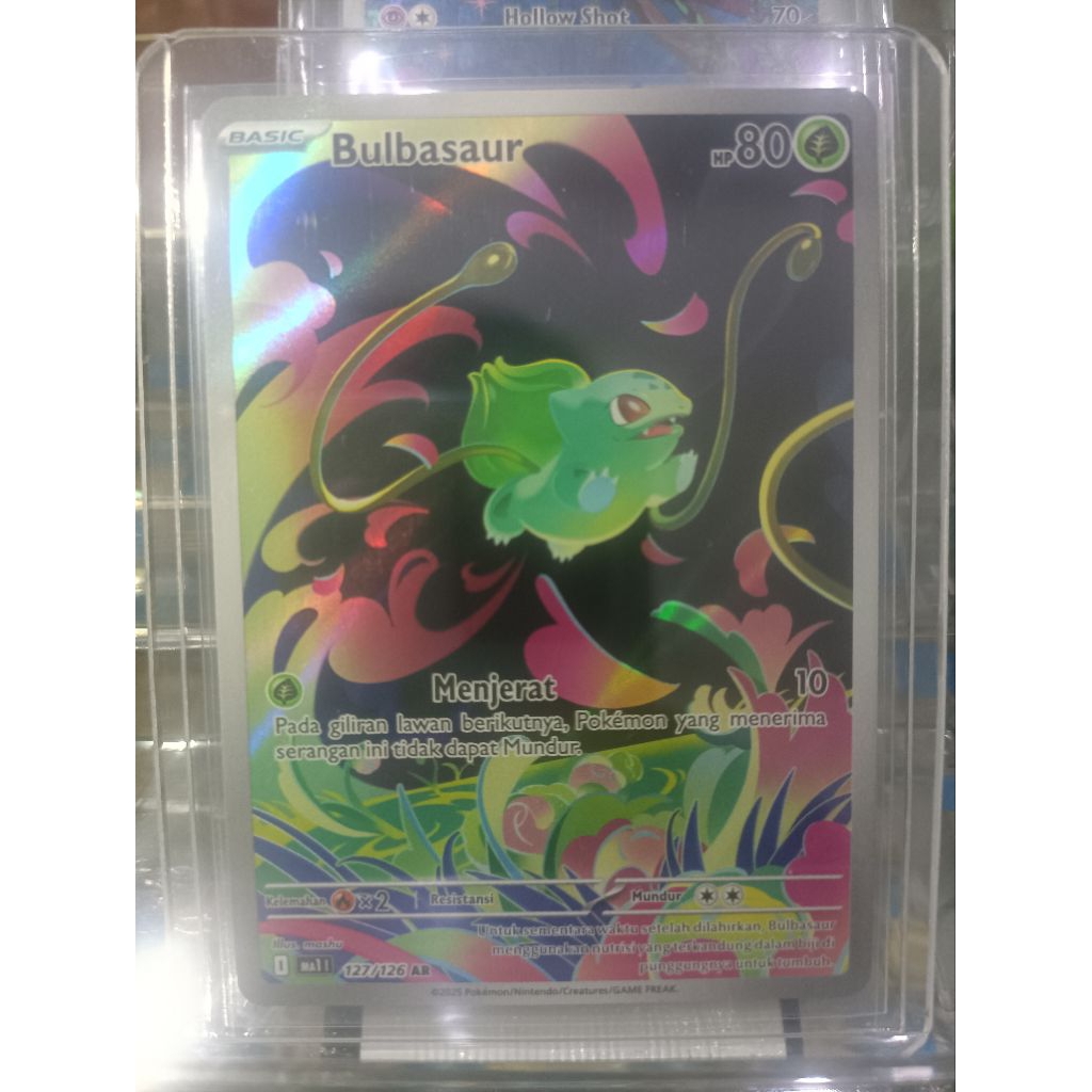 Bulbasaur 127/126 AR - MA1 Kartu Pokemon Indonesia