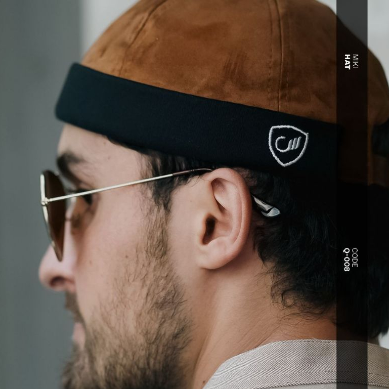 SAMASE Peci Mikihat Q008 Original | Topi Peci Muslim Modern Model Miki Hat