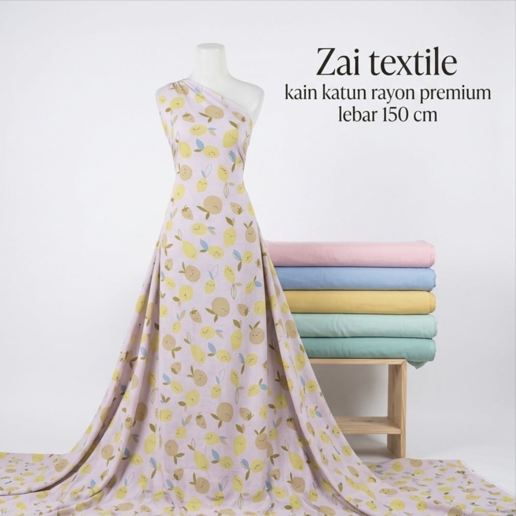 kain katun rayon premium, kain katun rayon premium motif terbaru, kain katun rayon terlaris, kain ka