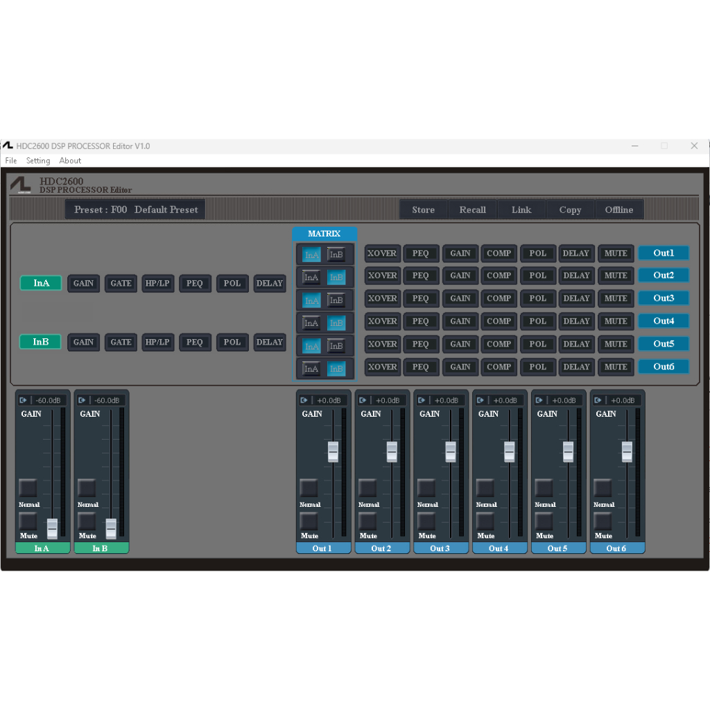 SOFTWARE DLMS AUDIO LOGIC HDC-2600