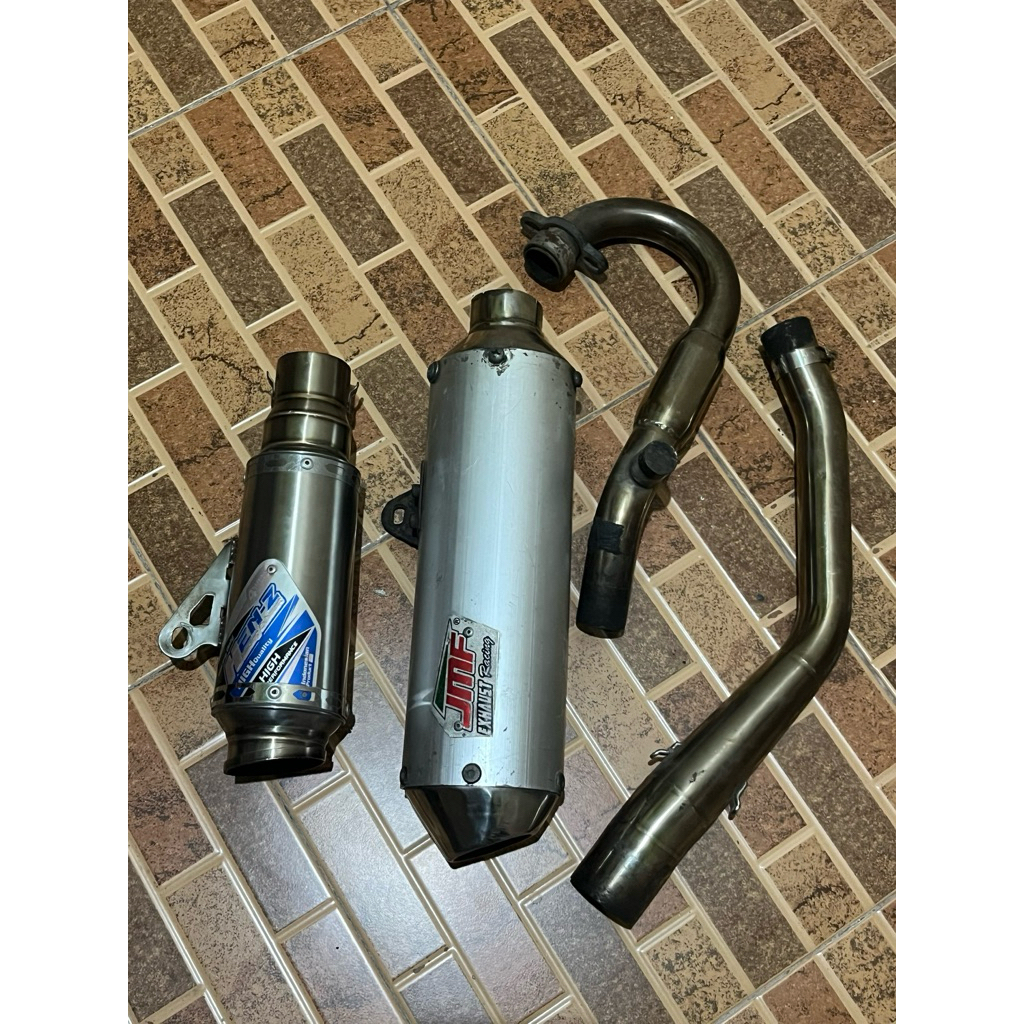 Knalpot CRF JMF Original dan HENZ